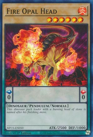 Fire Opal Head [MP23 - MP23-EN050]