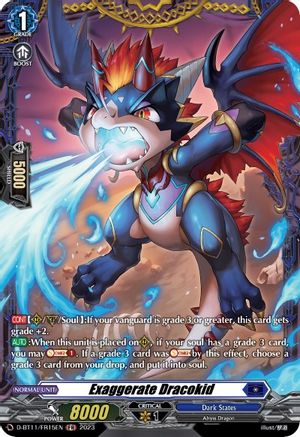 Exaggerate Dracokid (FR) (D-BT11/FR15EN) - D-BT11: Clash of the Heroes