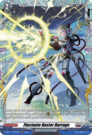 Fluctuate Buster Barrage (FR) [D-BT11 - D-BT11/FR23EN]