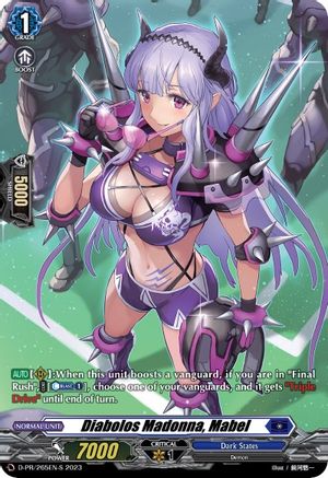 Diabolos Madonna, Mabel (Foil) (D-PR/265EN-S) - D Promo Cards
