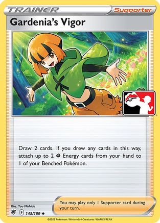 Gardenia's Vigor 143/189  Prize Pack Series Cards - Uncommon