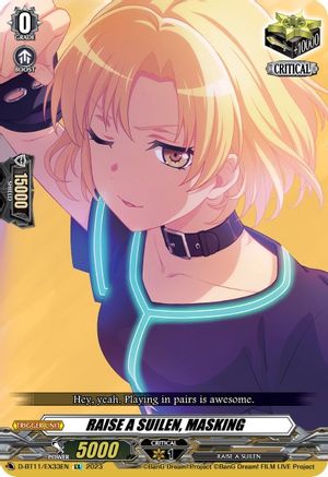 RAISE A SUILEN, MASKING (D-BT11/EX33EN) - Clash of the Heroes