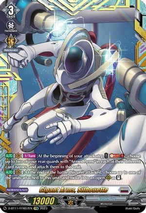 Gigant Arms, Silhouette (FFR) (D-BT11/FFR07EN) - D-BT11: Clash of the Heroes