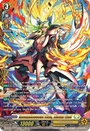 Incandescent Lion, Blond Ezel (FFR) (D-BT11/FFR11EN) - D-BT11: Clash of the Heroes