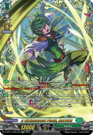 A Viridescent Flash, Rorowa (FFR) (D-BT11/FFR14EN) - Clash of the Heroes