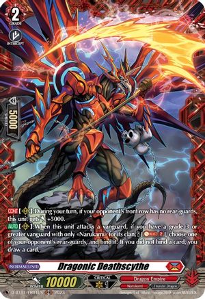 Dragonic Deathscythe (FR) (D-BT11/FR01EN) - D-BT11: Clash of the Heroes