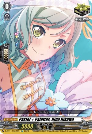 Pastel*Palettes, Hina Hikawa [D-BT11 - D-BT11/EX12EN]