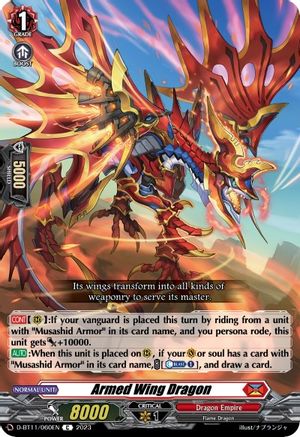 Armed Wing Dragon [D-BT11 - D-BT11/060EN]