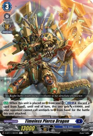 Timeless Pierce Dragon [D-BT11 - D-BT11/067EN]