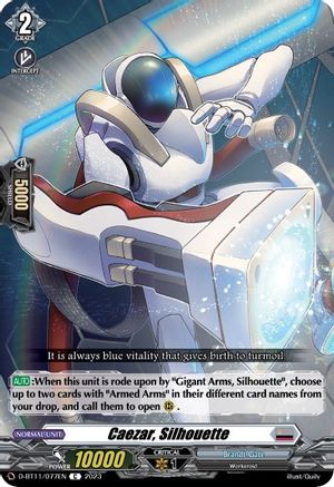 Caezar, Silhouette [D-BT11 - D-BT11/077EN]