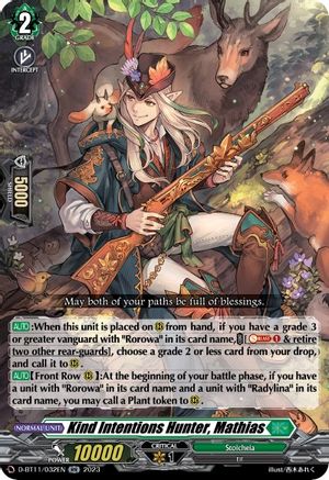 Kind Intentions Hunter, Mathias [D-BT11 - D-BT11/032EN]