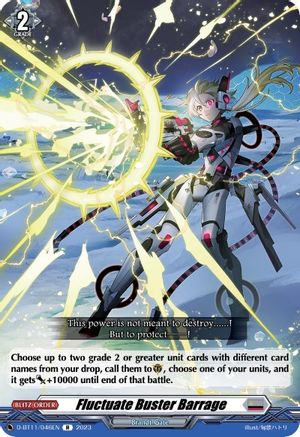 Fluctuate Buster Barrage [D-BT11 - D-BT11/046EN]