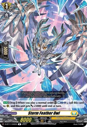 Storm Feather Owl [D-BT11 - D-BT11/049EN]