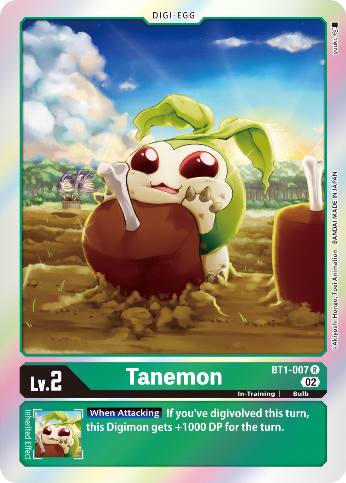 Tanemon (Resurgence Booster Reprint) [RB-01 - BT1-007 R]