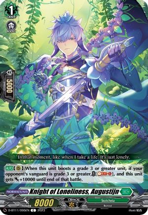 Knight of Loneliness, Augustijn [D-BT11 - D-BT11/095EN]