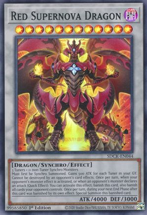 Red Supernova Dragon [SDCK - SDCK-EN044]