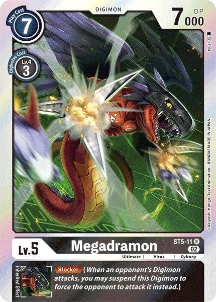 Megadramon (Resurgence Booster Reprint) [RB-01 - ST5-11 R]