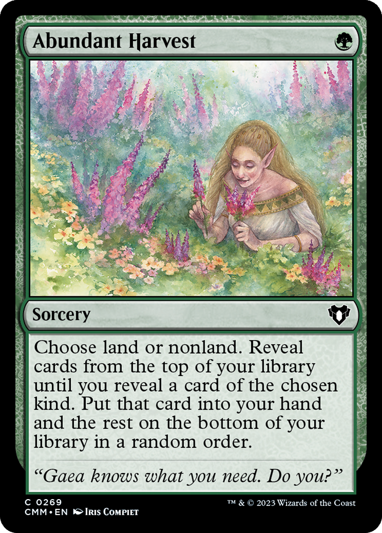 Abundant Harvest [CMM - 269]