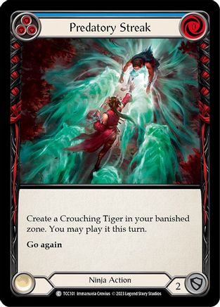 Predatory Streak (Blue) [TCC - TCC101]
