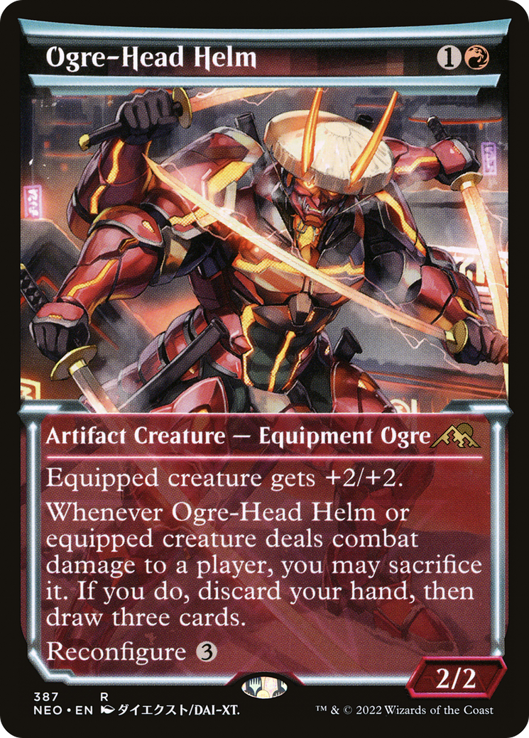 Ogre-Head Helm (Showcase) [NEO - 387]