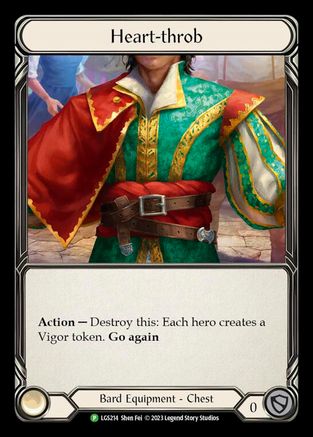 Heart-throb - LGS214 (LGS214) - Flesh and Blood: Promo Cards Rainbow Foil