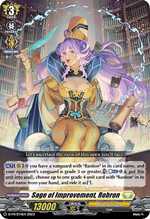 Sage of Improvement, Robron [D-PR - D-PR/274]