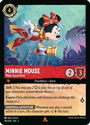 Minnie Mouse - Wide-Eyed Diver [2 - 114/204]