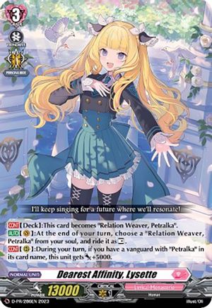 Dearest Affinity, Lysette [D-PR - D-PR/286]