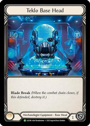 Teklo Base Head - LGS186 [PR - LGS186]