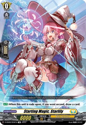 Starting Magic, Starlily (D-SS06/004EN) - D-SS06: Stand Up Deckset "Gramgrace"
