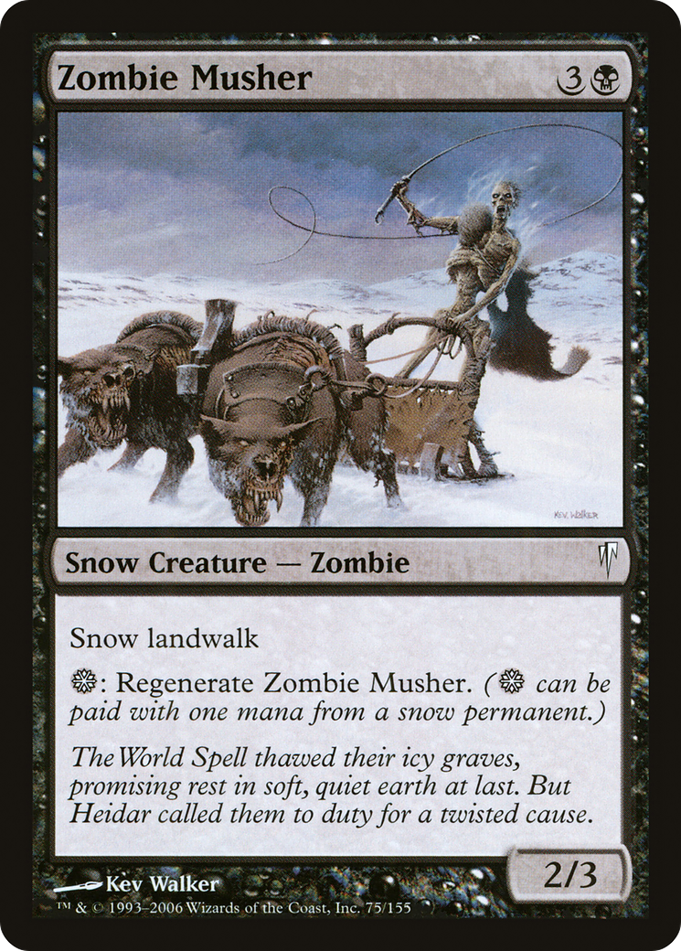 Zombie Musher [CSP - 75]