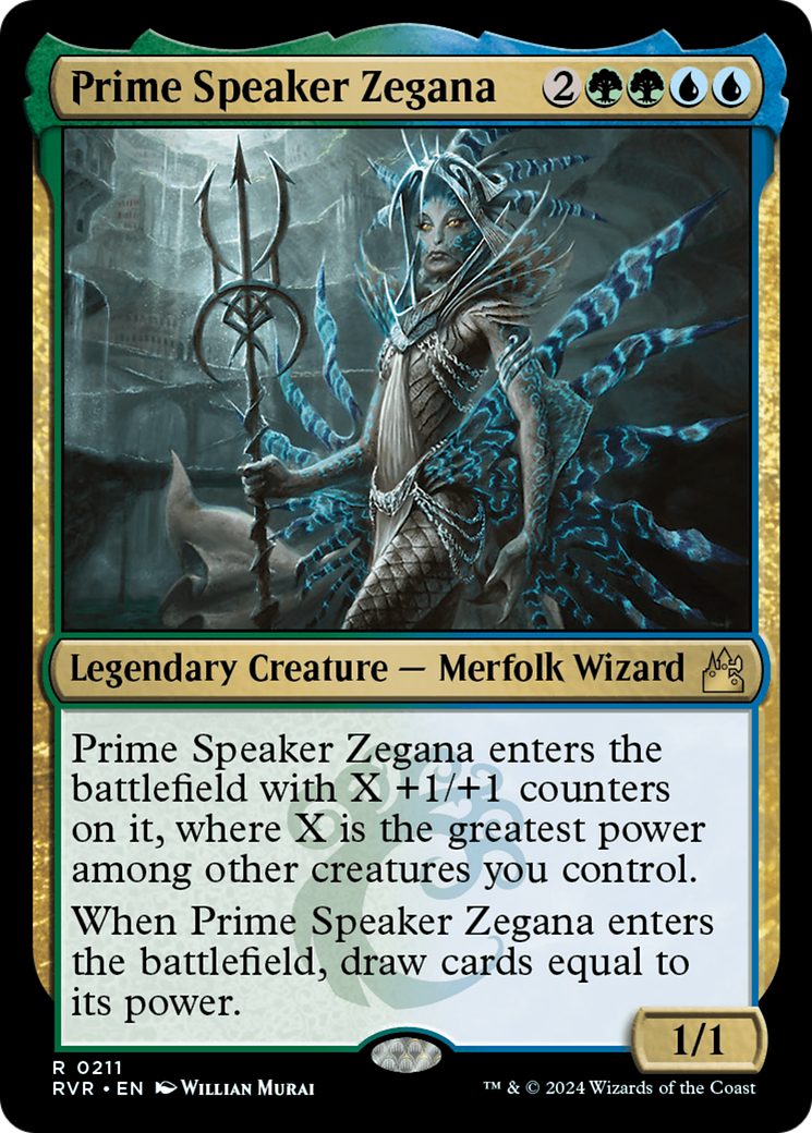 Prime Speaker Zegana [RVR - 211]