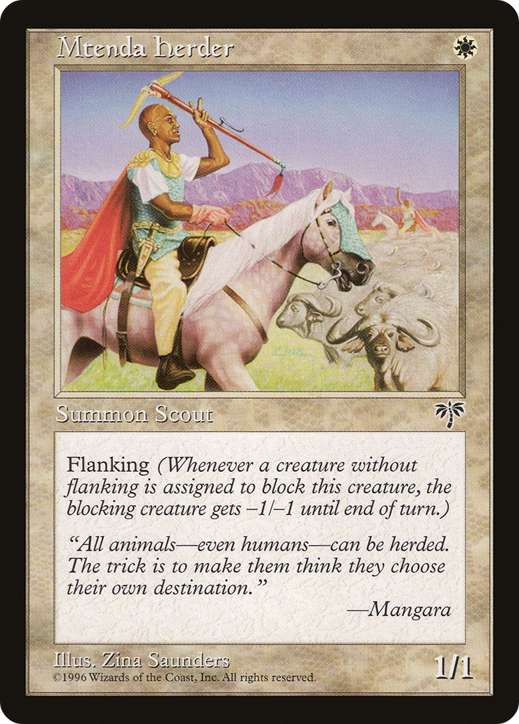 Mtenda Herder [MIR - N/A]