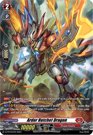 Ardor Hatchet Dragon (257) [D-PR - D-PR/257EN]