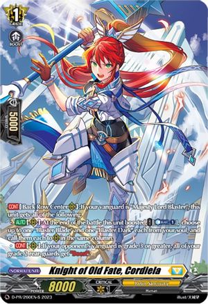 Knight of Old Fate, Cordiela (Foil) (260) (D-PR/260EN-S) - D Promo Cards