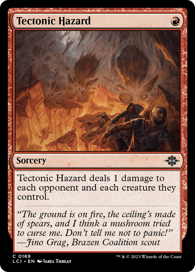Tectonic Hazard [LCI - 169]