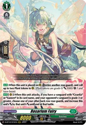 Rosarium Fairy (D-BT12/015EN) - D-BT12: Evenfall Onslaught