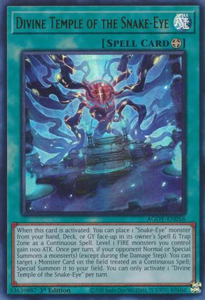 Divine Temple of the Snake-Eye [AGOV - AGOV-EN056]