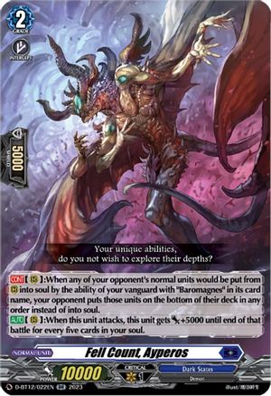 Fell Count, Ayperos [D-BT12 - D-BT12/022EN]
