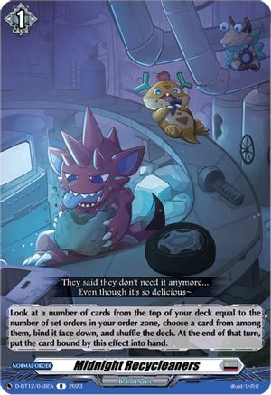 Midnight Recycleaners [D-BT12 - D-BT12/048EN]
