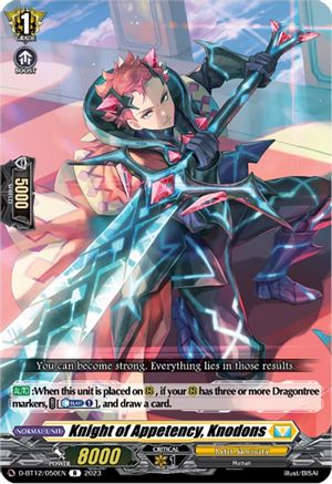 Knight of Appetency, Knodons [D-BT12 - D-BT12/050EN]