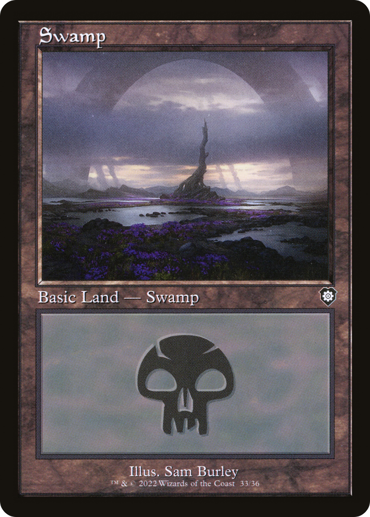 Swamp (33) (Retro Frame) [BRC - 33]