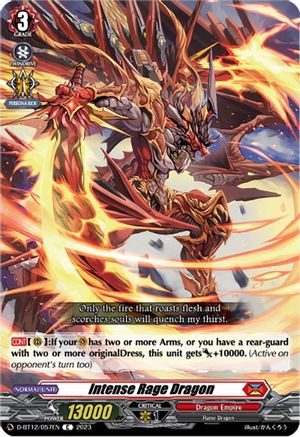Intense Rage Dragon [D-BT12 - D-BT12/057EN]