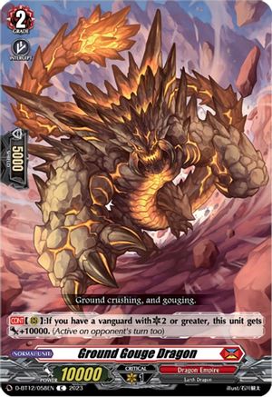 Ground Gouge Dragon [D-BT12 - D-BT12/058EN]