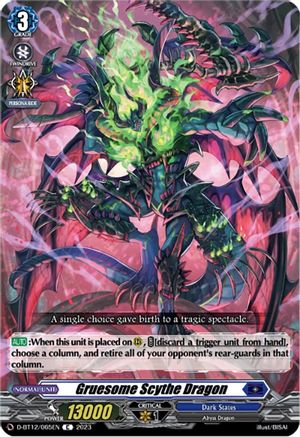 Gruesome Scythe Dragon [D-BT12 - D-BT12/065EN]