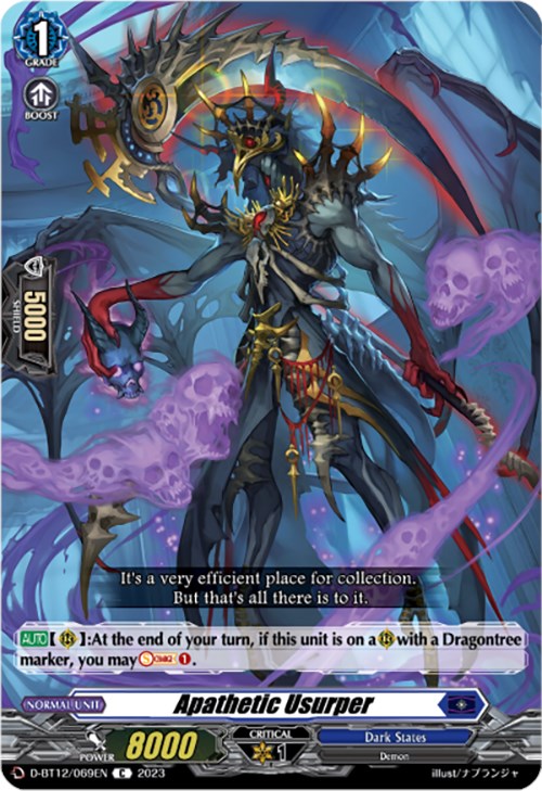 Apathetic Usurper [D-BT12 - D-BT12/069EN]