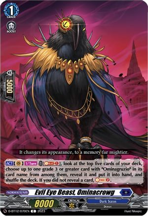 Evil Eye Beast, Ominacrowg [D-BT12 - D-BT12/070EN]