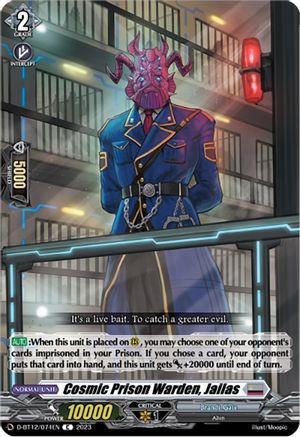 Cosmic Prison Warden, Jailas [D-BT12 - D-BT12/074EN]