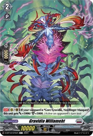 Gravidia Willameht [D-BT12 - D-BT12/075EN]