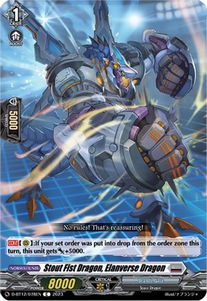 Stout Fist Dragon, Elanverse Dragon [D-BT12 - D-BT12/078EN]